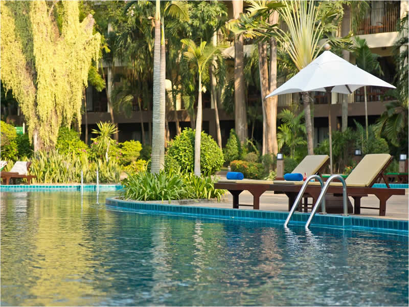 Vakantieresort in Thailand met zwembad