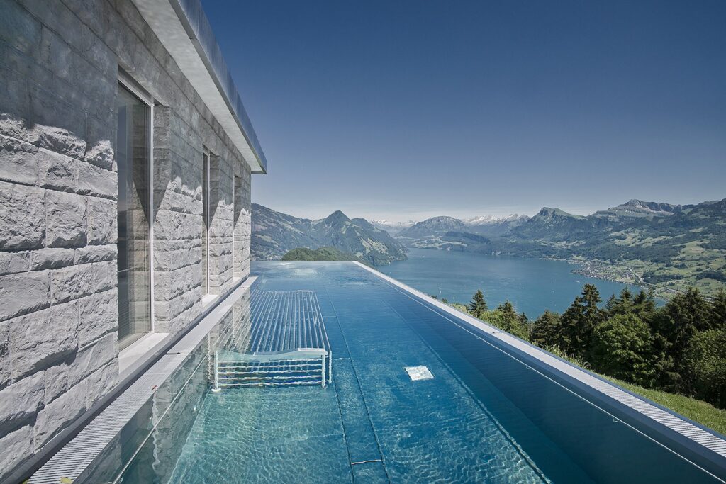 Wintersport Zwitserland met droomzwembad