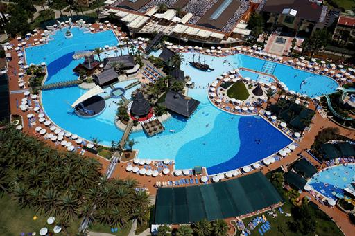 Hotel met zwemparadijs in Turkije