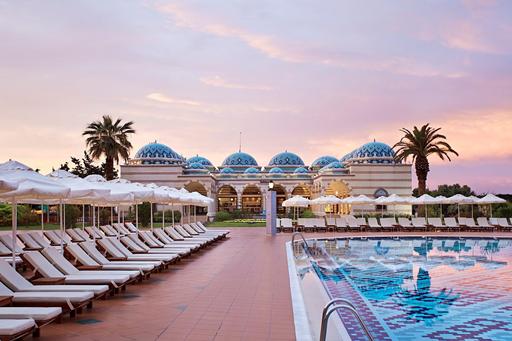 Aquapark bij hotel in Turkije