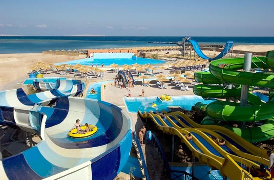 Hotel met aquapark in Egypte