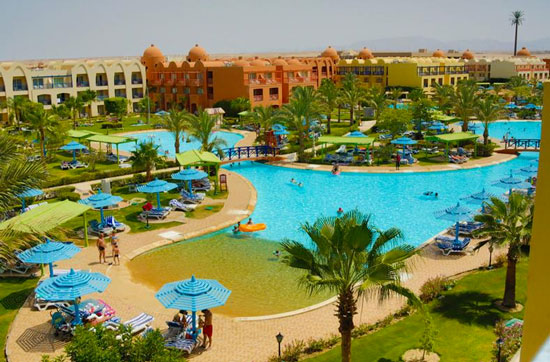 Hotel met aquapark in Egypte