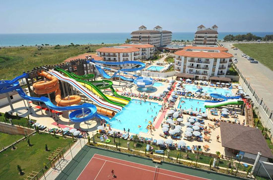 Hotel met aquapark in Turkije