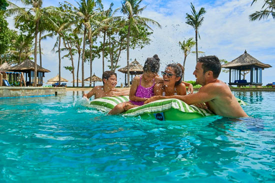 Luxe hotel Bali met zwembad