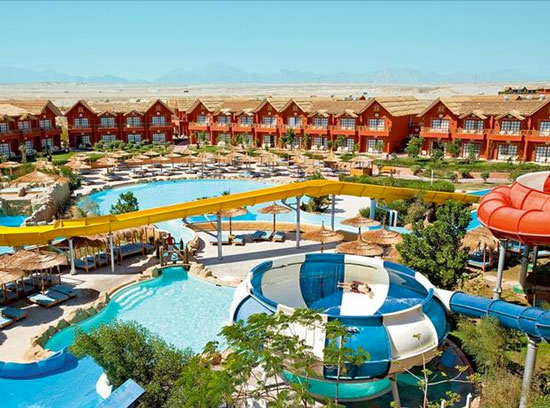 Leuk resort Egypte met groot aquapark