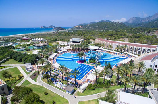 Hotel Turkije met tropisch zwembad