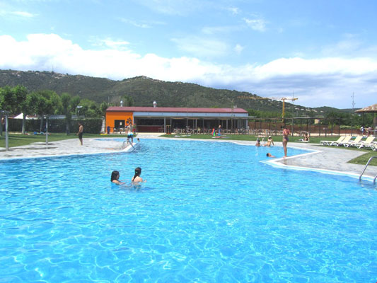 Camping aan de Costa Brava met zwembad