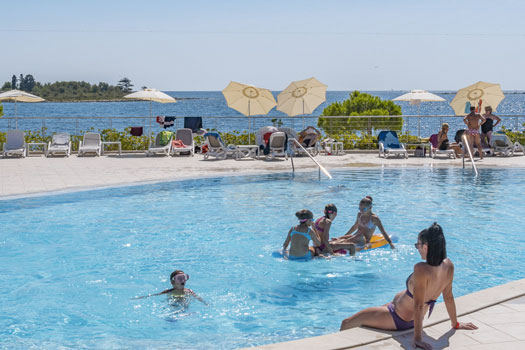 Camping Kroatië met zwembad