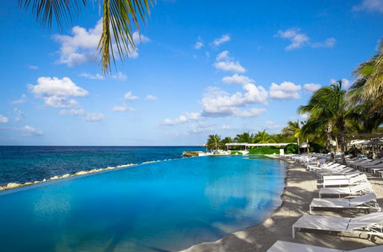 Vakantie Curaçao met prachtig zwembad