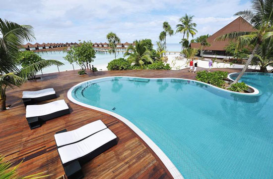 Luxe vakantie Malediven met zwembad