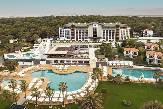 Mooi hotel in Side met groot zwembad
