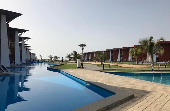 Hotel Gambia met groot zwembad