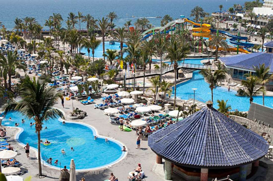 Hotel Gran Canaria met waterglijbanen