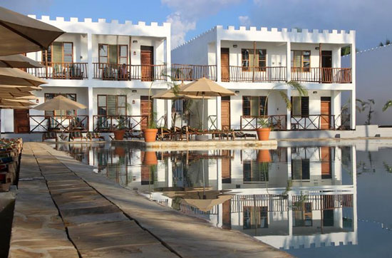 Hotel met groot zwembad Zanzibar
