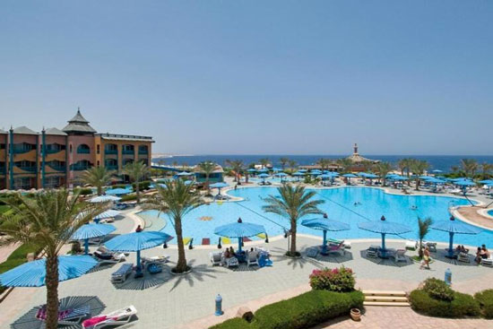 Vakantie met groot zwembad Egypte