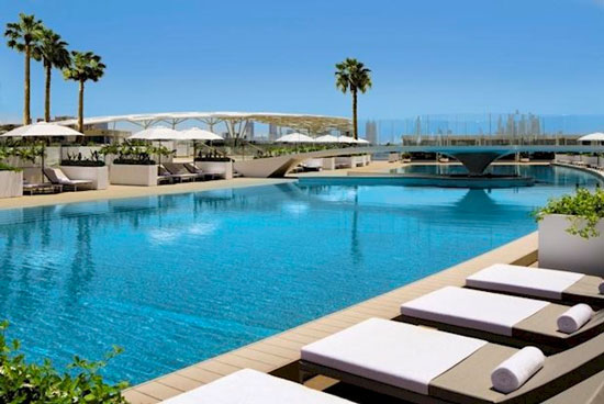 7-sterrenhotel Dubai met zwembad