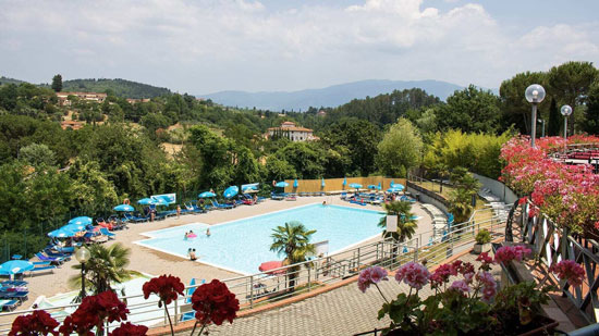 Familiecamping Toscane zwembad
