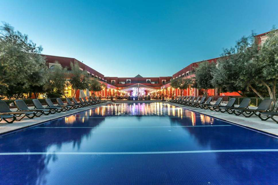 Hotel met groot zwembad Marrakech