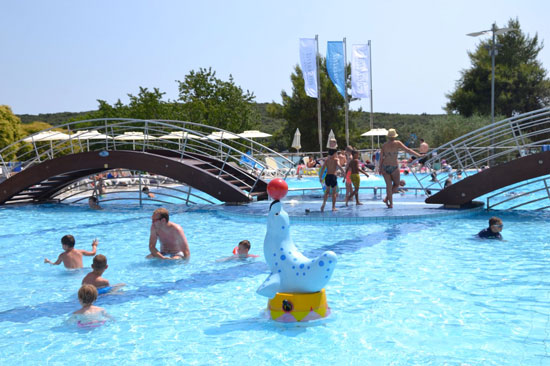 Camping Kroatië met groot zwembad