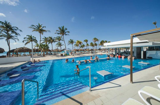 Resort Aruba met mega zwembad