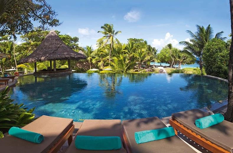 hotels met zwembad Seychellen