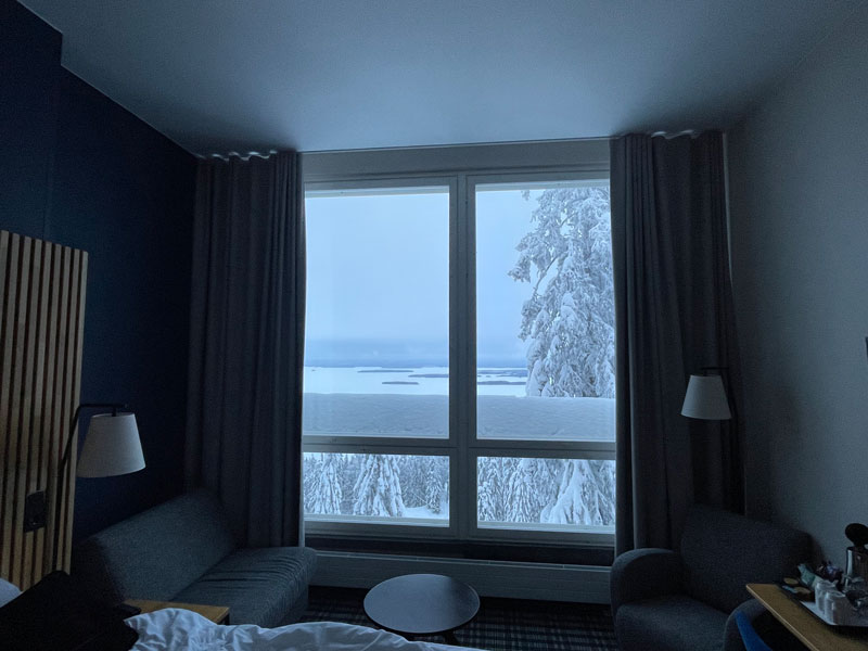 Luxe hotel in Koli in Finland met spa & zwembad