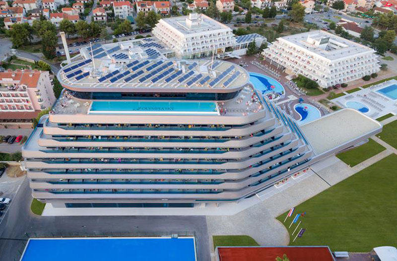 Hotel met zwembad Vodice hotel Olympia