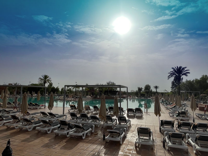 Fantastisch hotel met zwembad in Marrakech: RIU Tikida Palmeraie