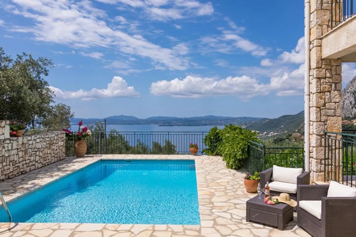 Villa Marianthi en Villa Zeta - Vakantiehuizen Griekenland privé zwembad